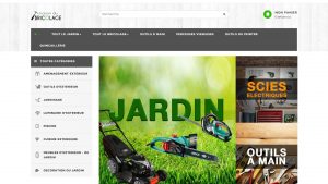 Site e-commerce de bricolage et jardinage à vendre sur vente-site
