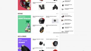 Site e-commerce d'équipements auto et moto à vendre sur vente-site
