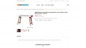 Site e-commerce de meubles et décoration d'intérieur à vendre sur vente-site