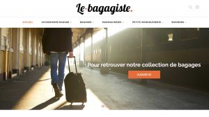 Site e-commerce de maroquinerie et bagagerie à vendre sur vente-site