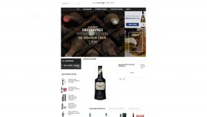 Site e-commerde de vin et champagne à vendre sur vente-site