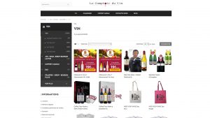 Site e-commerde de vin et champagne à vendre sur vente-site