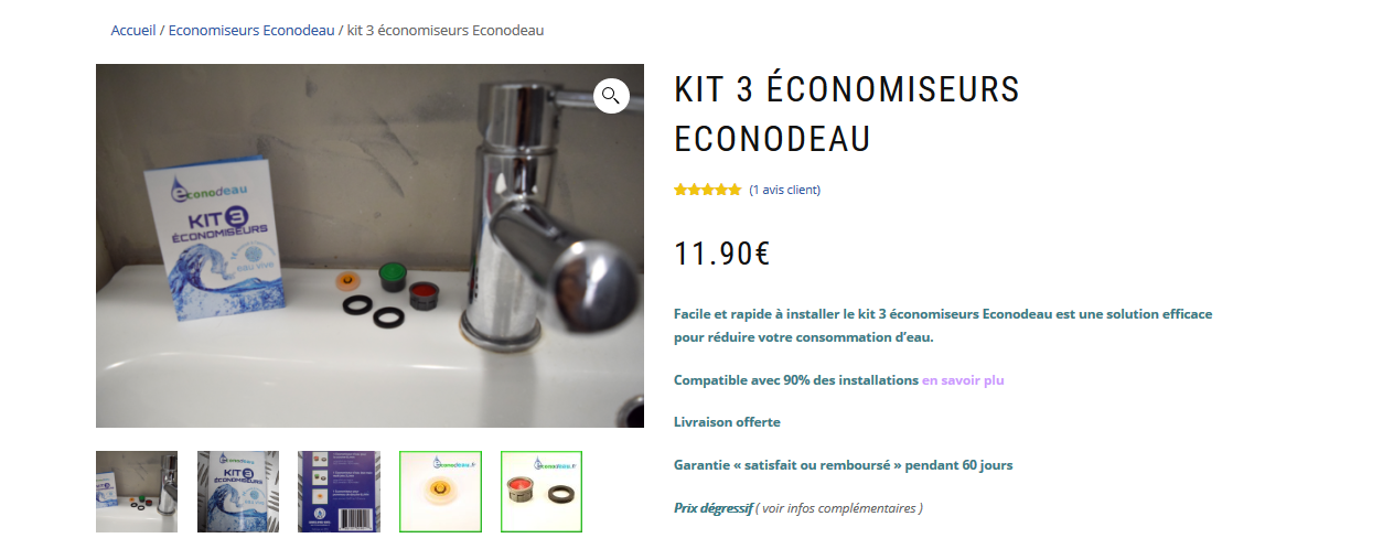 ecommerce & concept econodeau.fr