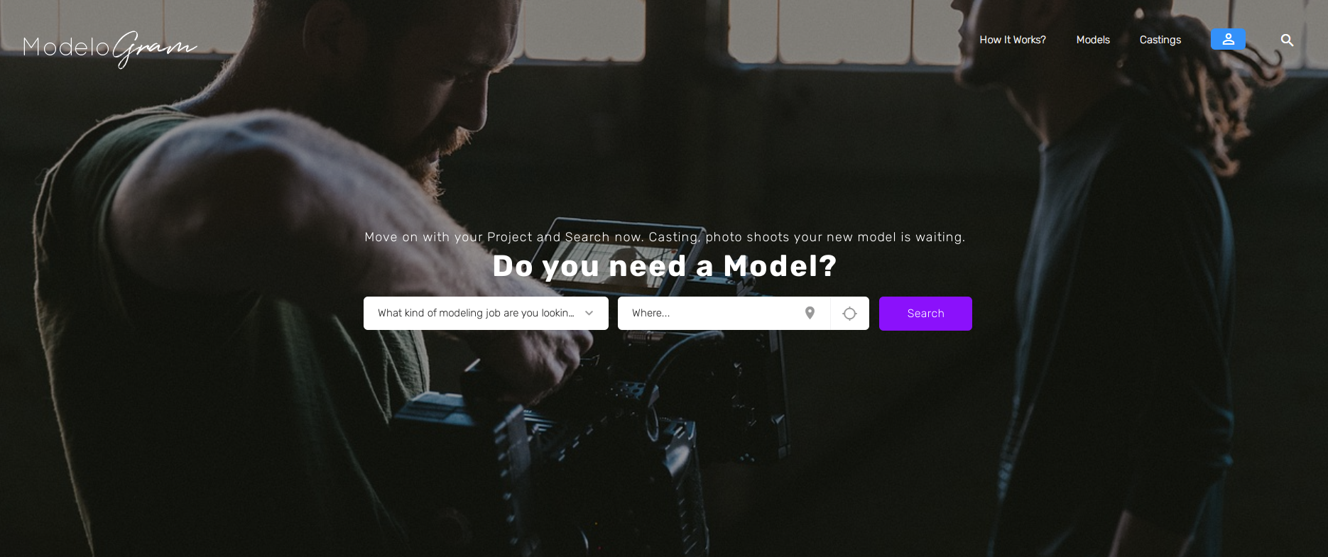 Modelogram | Marketplace pour Manequin/figurant et industrie Publicitaire