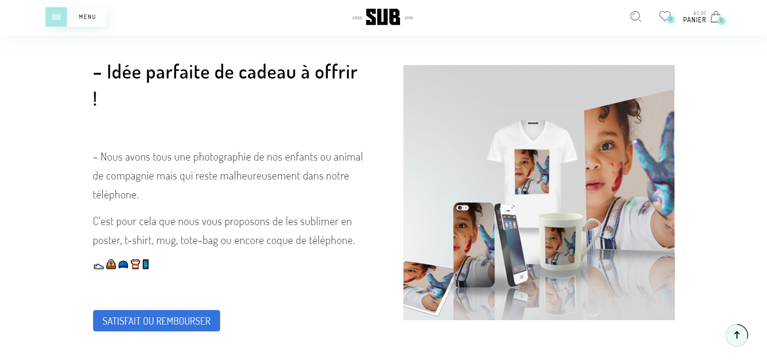 Nouveau Site SUBLI-MATION ! (ecommerce)